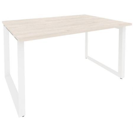 Стол для переговоров Onix-O O.MO-PRG-1.3 (денвер светлый/белый, 1380х980х750 мм)